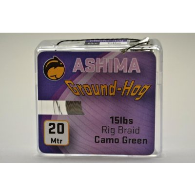 Ashima Ground-hog 25lbs hnědá 20m