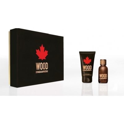 Dsquared2 Wood Pour Homme EDP 30 ml + sprchový gel 50 ml dárková sada – Zboží Mobilmania