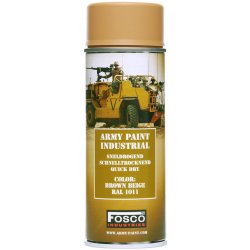FOSCO Barva ARMY ve spreji 400 ml RAL 1011 BROWN BEIGE