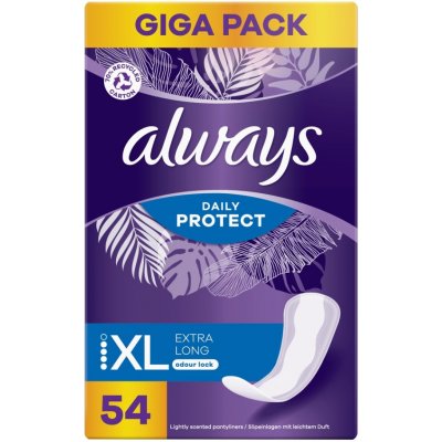 Always Daily Protect Extra Long slipové vložky s parfemací 54 ks – Sleviste.cz