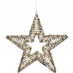 ACA DECOR LED Vánoční 3D hvězda teplá bílá 80 LED 230V IP44 – Hledejceny.cz