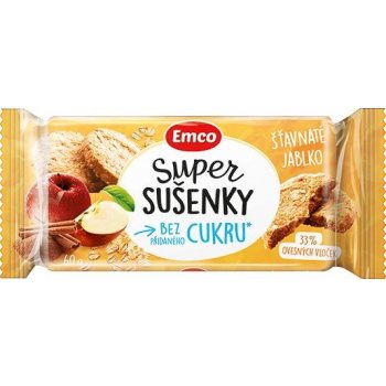 EMCO Super sušenky Jablko 60 g