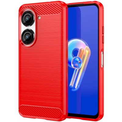 Pouzdro PROTEMIO 61829 FLEXI TPU Kryt pro Asus Zenfone 10 červený