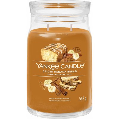 Yankee Candle Signature Spiced Banana Bread Tumbler 567g – Zbozi.Blesk.cz