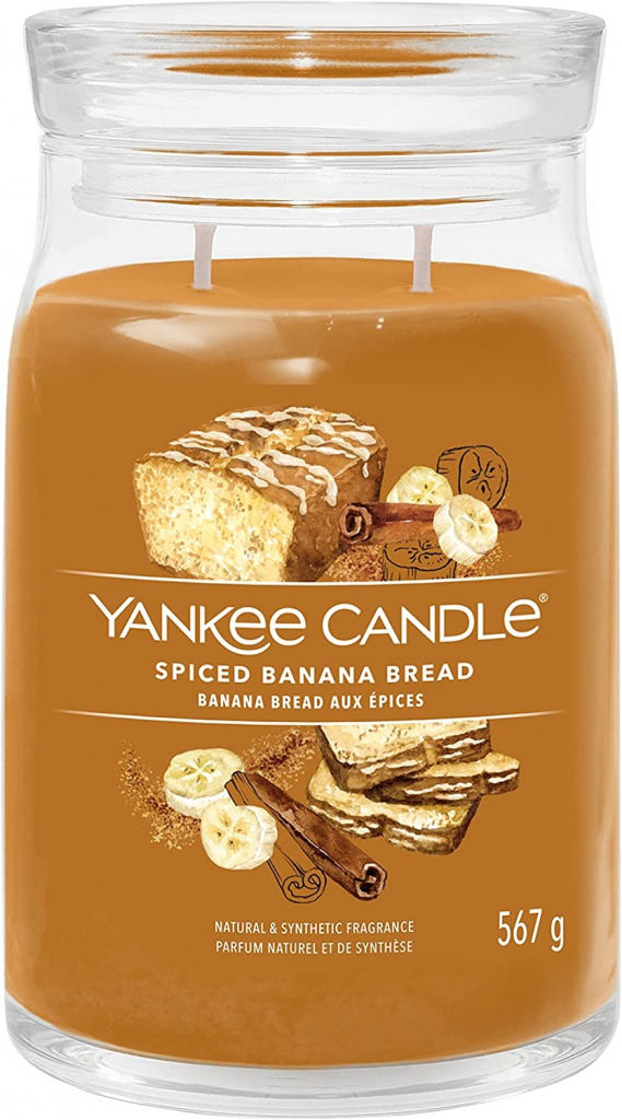 Yankee Candle Signature Spiced Banana Bread Tumbler 567g