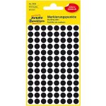 Avery Zweckform 3009 etikety 8mm 4 ks černé – Zboží Dáma