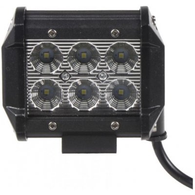 LED světlo obdélníkové, 6x3W, 95x80x65mm – Hledejceny.cz