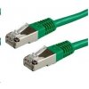 síťový kabel XtendLan PK_6ASFTP003green Cat 6A, SFTP 0,3m, zelený