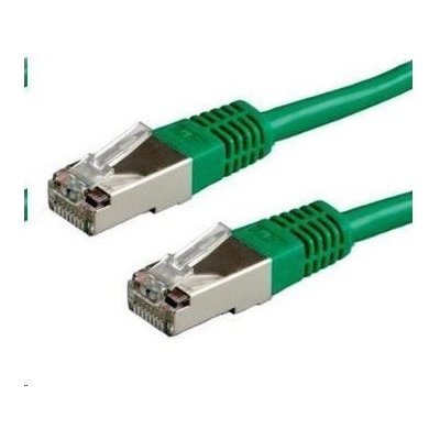 XtendLan PK_6ASFTP003green Cat 6A, SFTP 0,3m, zelený – Zboží Živě