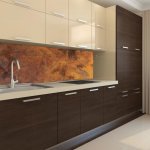 DIMEX KI-180-105 Fototapeta do kuchyně Poškrábaná měď rozměry 180 x 60 cm – Sleviste.cz