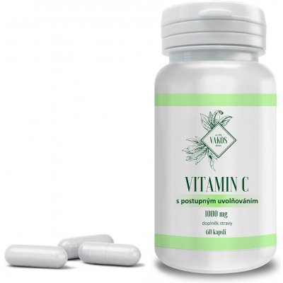 Vakos XT Vitamin C s postupným uvolňováním 1000 mg 60 kapslí – Hledejceny.cz