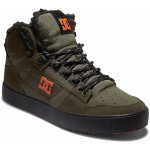 Dc Pure High Top WC WNT DOO/Dusty Olive /Orange – Zbozi.Blesk.cz