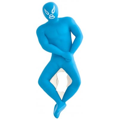 Kikkerland Designový otvírák Wrestling, modrý – Hledejceny.cz