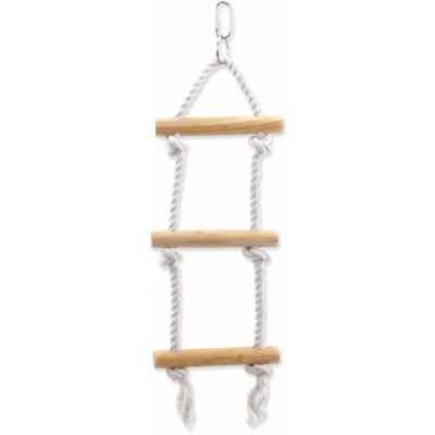 Bird Jewel hračka závěsná dřevo + provaz 12 x 40 cm – Zboží Dáma