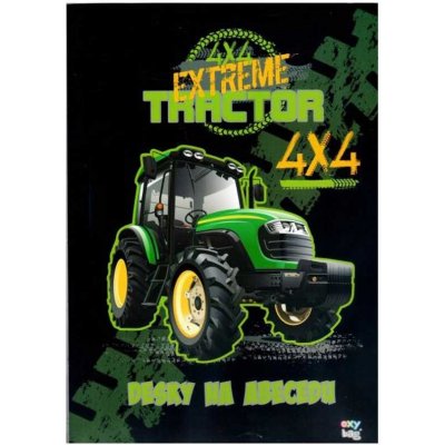 Desky na písmenka Traktor 23