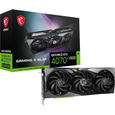 MSI GeForce RTX 4070 Ti SUPER GAMING X SLIM 16G – Zbozi.Blesk.cz