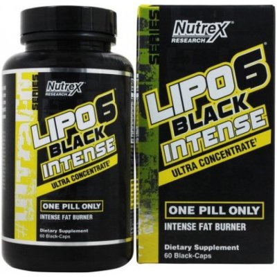 Nutrex Lipo 6 BLACK INTENSE 60 kapslí