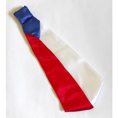 Kravata s českou vlajkou – Zboží Mobilmania