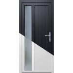 PANTO K 511 bílá/antracit 98 x 198 cm P – Sleviste.cz