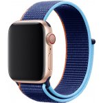 Eternico Airy pro Apple Watch 42mm / 44mm / 45mm Thunder Blue and Blue edge AET-AWAY-ThBlB-42 – Zboží Živě