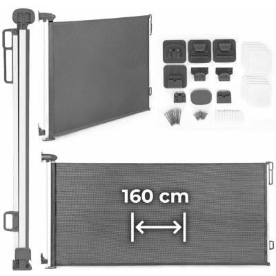 Ecotoys Rolovací bezpečnostní zábrana 160 cm šedá SG025-GY – Zbozi.Blesk.cz
