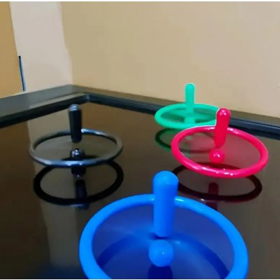 Plovoucí gyroskop s vykřičníkem zelený – Zboží Dáma