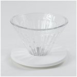 Timemore Crystal Eye Dripper V02 skleněný bílý – Sleviste.cz