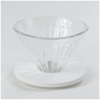 Timemore Crystal Eye Dripper V02 skleněný bílý – Sleviste.cz