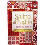 Salino di Puglia mořská sůl přírodní hrubá s jódem 1 kg – Zboží Dáma