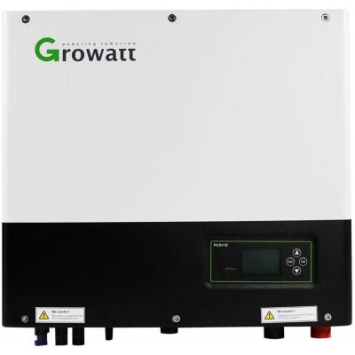 Solight měnič Growatt 10kW třífázový hybridní asymetrický FV-SPH10000TL3-BH – Zboží Mobilmania