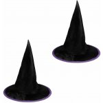 RAPPA Klobouk čarodějnice, čaroděj, dětský, Halloween 2 ks – Zboží Dáma