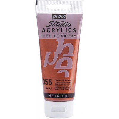 Pébéo Studio Acrylic Akrylová barva 100 ml 355 měděná iridescentní – Hledejceny.cz