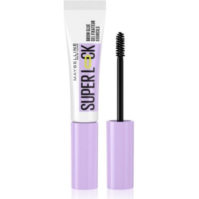 Maybelline Super Lock Brow Glue dlouhotrvající fixační gel na obočí Clear 8 g – Zboží Dáma