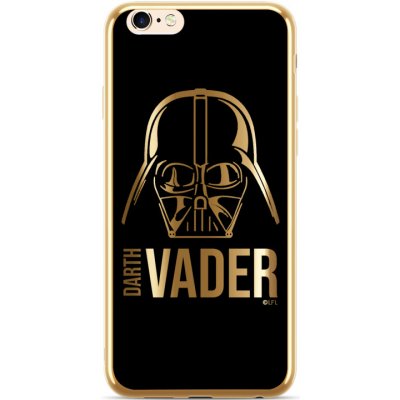 Pouzdro Star Wars Darth Vader Luxury Chrome 010 iPhone XS Max zlaté