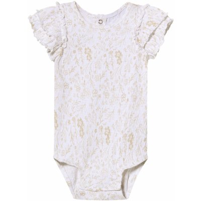 Lupilu Dívčí body s BIO bavlnou květiny bílá – Sleviste.cz