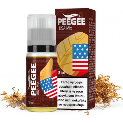 PEEGEE USA Mix 10 ml 18 mg – Zboží Mobilmania