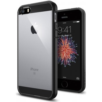 Pouzdro Spigen Ultra Hybrid iPhone SE / 5s / 5 černé