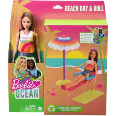 BARBIE LOVES TH OCEÁN PLÁŽOVÝ SET S PANENKOU – Zboží Mobilmania