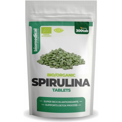 BioMedical Organic Spirulina 300 tablet – Hledejceny.cz