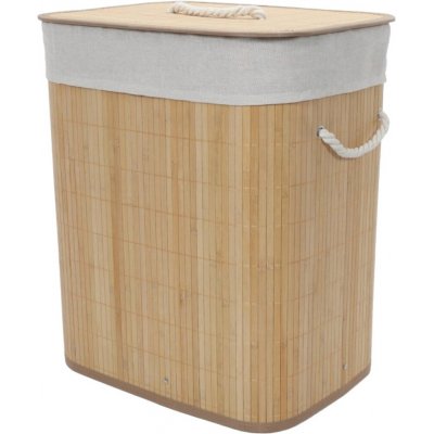Bambusový koš na prádlo skládací 72 l – Hledejceny.cz