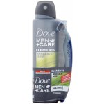 Dove Men+Care Elements Minerals+ Sage antiperspirant sprej 150 ml + holící strojek dárková sada – Zbozi.Blesk.cz