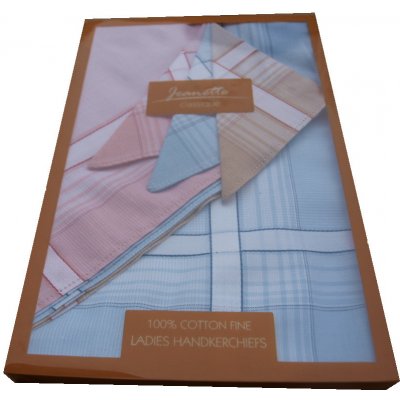 Mileta dámské bavlněné kapesníky dárkové Jeanette – Zboží Dáma