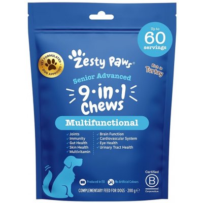 Zesty Paws Senior Advanced 9in1 Chews 60 ks – Hledejceny.cz