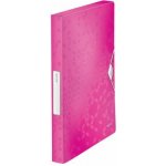 Leitz Box na dokumenty Wow - A4 růžový 46290023 – Zboží Živě