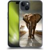 Pouzdro a kryt na mobilní telefon Apple Pouzdro Head Case Apple iPhone 15 Plus DIVOČINA – SLON