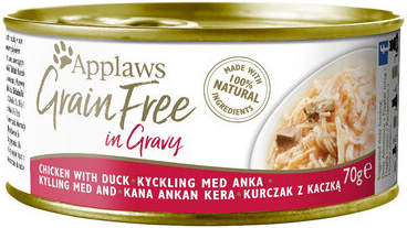 Applaws Cat Tin Grain Free Kachna v omáčce 70 g