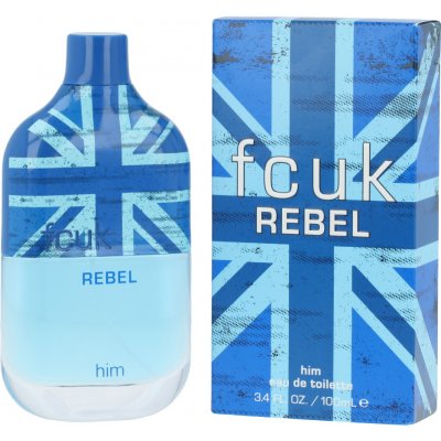 FCUK Rebel Him toaletní voda pánská 100 ml