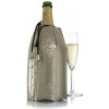 Vývrtka a otvírák lahve 38855626 Vacu Vin Manžetový chladič na šampaňské Platinum