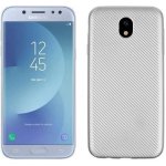 PROTEMIO 8891 FIBER Ochranný kryt Samsung Galaxy J7 2017 (J730) stříbrný – Zbozi.Blesk.cz