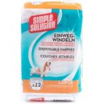 Simple Solution pleny pro psy L 12 ks – Zboží Mobilmania